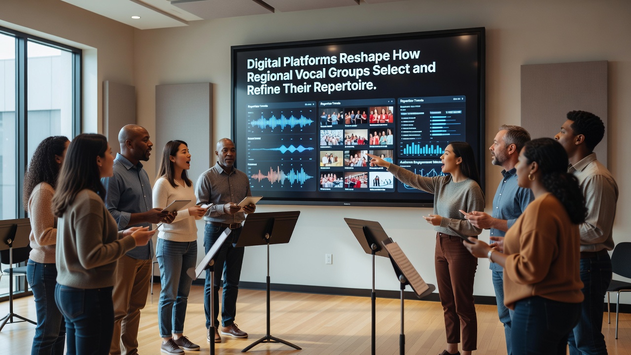 Digital Innovations Alter Song Selection Processes for Area-Based Vocal Ensembles